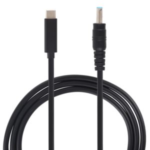 USB-C / Type-C to 4.5 x 3.0mm Laptop Power Charging Cable, Cable Length: about 1.5m(Black) (OEM)