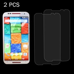 2 PCS for Motorola Moto X (2nd Gen.) 0.26mm 9H Surface Hardness 2.5D Explosion-proof Tempered Glass Screen Film (OEM)