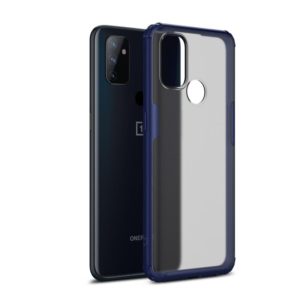For OnePlus Nord N100 Four-corner Shockproof TPU + PC Protective Case(Blue) (OEM)