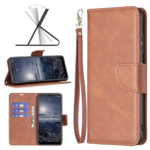 For Nokia G21 / G11 Retro Lambskin Texture Leather Phone Case(Brown) (OEM)