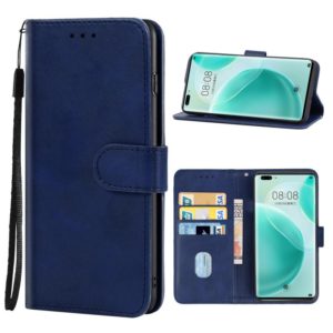 For Huawei nova 8 Pro Leather Phone Case(Blue) (OEM)