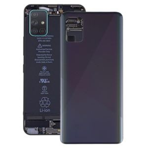 For Galaxy A51 Original Battery Back Cover (Black) (OEM)