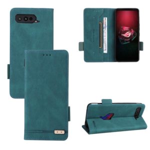 For Asus ROG Phone 5 Magnetic Clasp Leather Phone Case(Green) (OEM)