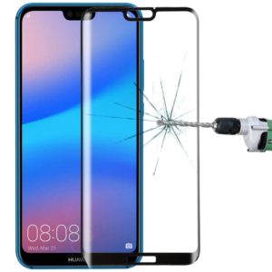 For Huawei P20 Lite 0.3mm 9H Surface Hardness 3D Full Screen Tempered Glass Film (OEM)