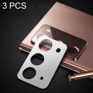 3 PCS Lens Film Aluminum Alloy Sheet Camera Protection Film For Samsung Galaxy Note20 (Silver) (OEM)