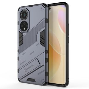 For Huawei nova 9 Punk Armor 2 in 1 PC + TPU Shockproof Case with Invisible Holder(Grey) (OEM)