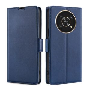 For Honor X30 Ultra-thin Voltage Side Buckle Flip Leather Case(Blue) (OEM)