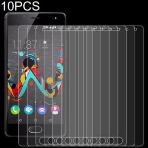 10 PCS 0.26mm 9H 2.5D Tempered Glass Film For Wiko Ufeel (OEM)