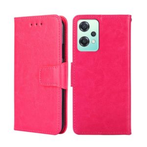 For OnePlus Nord CE 2 Lite 5G Crystal Texture Leather Phone Case(Rose Red) (OEM)