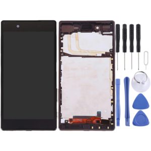 OEM LCD Screen for Sony Xperia Z5 Digitizer Full Assembly with Frame(Black) (OEM)