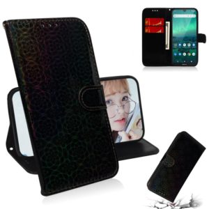 For Nokia 1.3 Solid Color Colorful Magnetic Buckle Horizontal Flip PU Leather Case with Holder & Card Slots & Wallet & Lanyard(Black) (OEM)