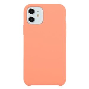 For iPhone 11 Pure Color Solid Silicone Shockproof Case (New Pink) (OEM)
