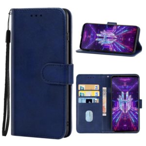 Leather Phone Case For ZTE nubia Red Magic 7(Blue) (OEM)