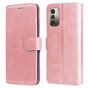 For Nokia G21 / G11 Classic Calf Texture Flip Leather Phone Case(Rose Gold) (OEM)