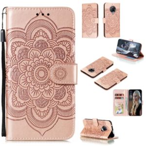 For Xiaomi Redmi K30 Pro Mandala Embossing Pattern Horizontal Flip PU Leather Case with Holder & Card Slots & Walle & Lanyard(Pink) (OEM)