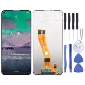TFT LCD Screen for Nokia 3.4 with Digitizer Full Assembly (Black) (OEM)