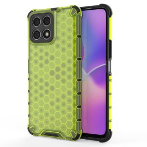 For Honor X30i Honeycomb PC + TPU Phone Case(Green) (OEM)