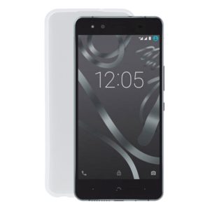 TPU Phone Case For BQ Aquaris X5(Transparent White) (OEM)