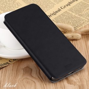 For Xiaomi RedMi K30 MOFI Rui Series Classical Leather Flip Leather Case With Bracket Embedded Steel Plate All-inclusive(Black) (MOFI) (OEM)
