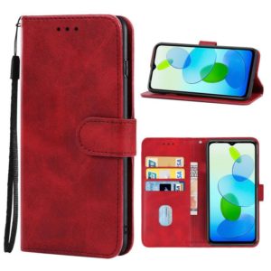 For Infinix Smart 6 HD Leather Phone Case (Red) (OEM)
