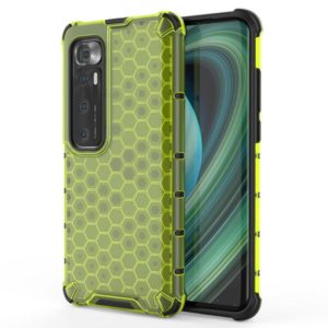 For Xiaomi Mi 10 Ultra Shockproof Honeycomb PC + TPU Protective Case(Green) (OEM)