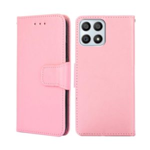 For Honor X30i Crystal Texture Leather Phone Case(Pink) (OEM)