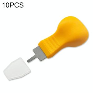 10 PCS Watch Rear Cover Tapping Knife Watch Opener, Style: Orange Flat-blade Mouth (OEM)