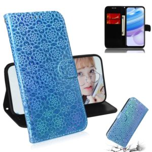 For Xiaomi Redmi 10X Pro 5G Solid Color Colorful Magnetic Buckle Horizontal Flip PU Leather Case with Holder & Card Slots & Wallet & Lanyard(Sky Blue) (OEM)