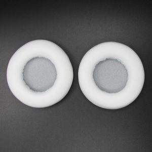 2pcs For Monster DNA Protein Leather + Sponge Headphone Protective Case Earmuffs(White) (OEM)