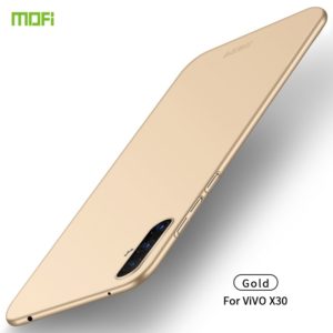 For Vivo X30 MOFI Frosted PC Ultra-thin Hard Case(Gold) (MOFI) (OEM)
