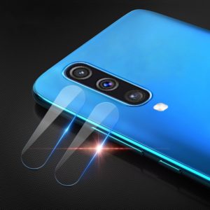 2PCS mocolo 0.15mm 9H 2.5D Round Edge Rear Camera Lens Tempered Glass Film for Galaxy A70 (mocolo) (OEM)
