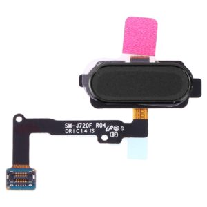 For Galaxy J7 Duo SM-J720F Fingerprint Sensor Flex Cable(Black) (OEM)