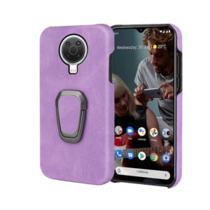 For Nokia G20 Ring Holder PU Phone Case(Purple) (OEM)