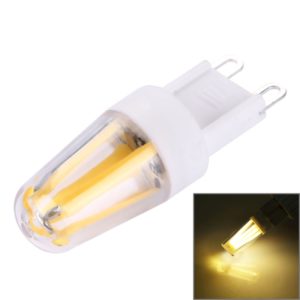 2W Filament Light Bulb , G9 PC Material Dimmable 4 LED for Halls, AC 220-240V(Warm White) (OEM)