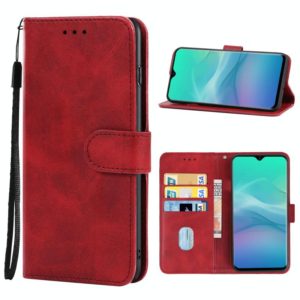 Leather Phone Case For Blackview A60 Plus(Red) (OEM)