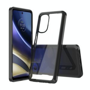 For Motorola Moto G51 5G Shockproof Scratchproof TPU + Acrylic Phone Case(Black) (OEM)
