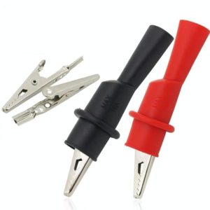 10 Pairs Multimeter Crocodile Clip Capacitor Clip Cover Pen Universal Accessories Connector Test Clip (OEM)