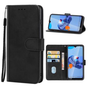 Leather Phone Case For Oukitel C19 / C19 Pro(Black) (OEM)