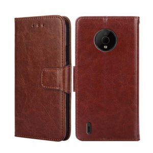 For Nokia C200 Crystal Texture Leather Phone Case(Brown) (OEM)