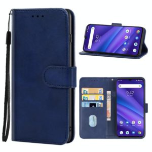 Leather Phone Case For UMIDIGI A5 Pro(Blue) (OEM)