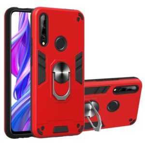 For Huawei Honor 9X / Enjoy 10 Plus 2 in 1 Armour Series PC + TPU Protective Case with Ring Holder(Red) (OEM)