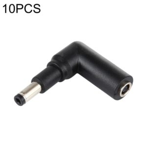 10 PCS 4.5 x 3.0mm Female to 4.8 x 1.7mm Male Plug Elbow Adapter Connector (OEM)