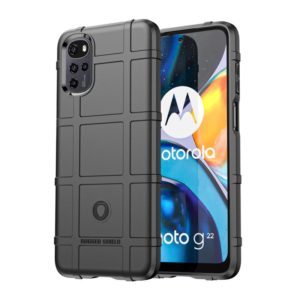 For Motorola Moto G22 Full Coverage Shockproof TPU Case(Black) (OEM)