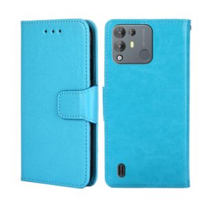 For Blackview A55 Pro Crystal Texture Leather Phone Case(Sky Blue) (OEM)