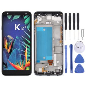 TFT LCD Screen for LG K40 LMX420 / X4 2019 / K12 Plus,Double SIM with Digitizer Full Assembly (Black) (OEM)