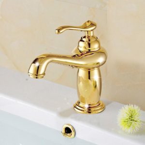 Hot And Cold Mixed Water Basin Imitation Water Faucet, Style: Short Model (OEM)