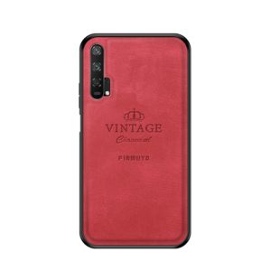 PINWUYO Shockproof Waterproof Full Coverage PC + TPU + Skin Protective Case for Huawei Honor 20 Pro(Red) (1) (OEM)
