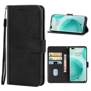 For Huawei nova 8 Pro Leather Phone Case(Black) (OEM)