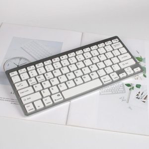 X5 Ultra-thin Mini Wireless Bluetooth Keyboard, Support Win / Android / IOS System(Silver) (OEM)