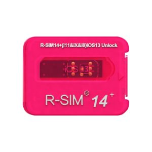 R-SIM 14+ Large Capacity Smart Upgraded iOS 13 System Fast Unlocking Card for iPhone 11 Pro Max, iPhone 11 Pro, iPhone 11, iPhone X, iPhone XS, iPhone 8 & 8 Plus (OEM)